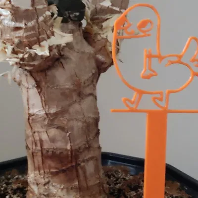 Nhãn cây Dickbutt độc đáo cho khu vườn