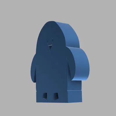 Penny - Chim cánh cụt phong cách low-poly dễ thương