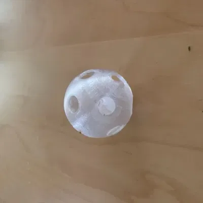 Mô hình mèo đang chơi với bóng bên trong bóng khác