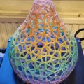 Máng đèn hình giọt nước theo kiểu Voronoi - Thumbnail 3