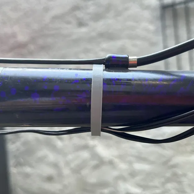 Kẹp cáp khung xe đạp và chắn bùn tháo rời - Image 2