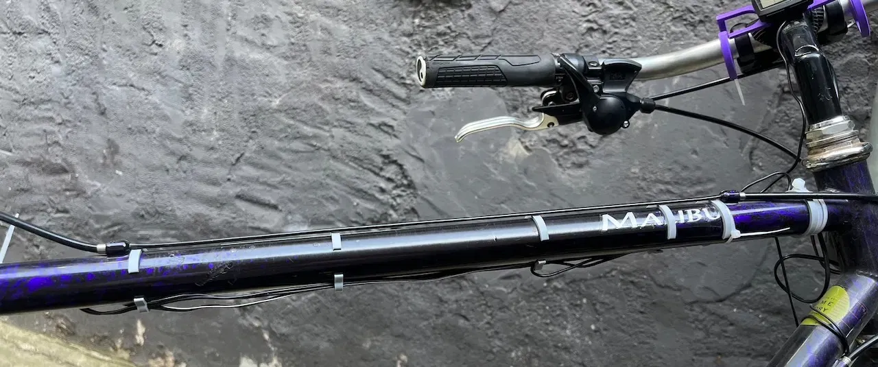 Kẹp cáp khung xe đạp và chắn bùn tháo rời - Image 4