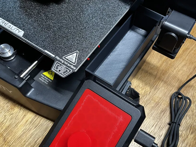 Thùng rác có thể tháo rời V3 KE bên phải - Chiều dài ngắn hơn - Image 1