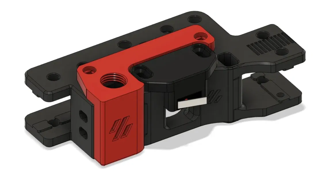 Bản remix giá đỡ umbilical PG7 cho Voron 2.4r2 với logo - Image 1