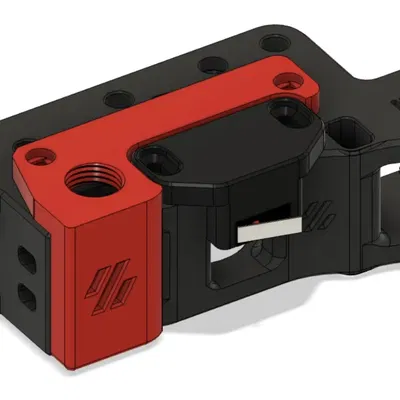 Bản remix giá đỡ umbilical PG7 cho Voron 2.4r2 với logo