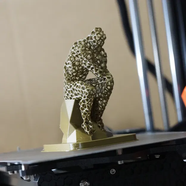 [REMIX] Tượng Người Nghĩ - Phiên Bản Voronoi - Image 4