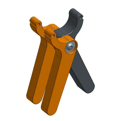 Kẹp Chống Xe Đạp Lên Ghi Đông V2