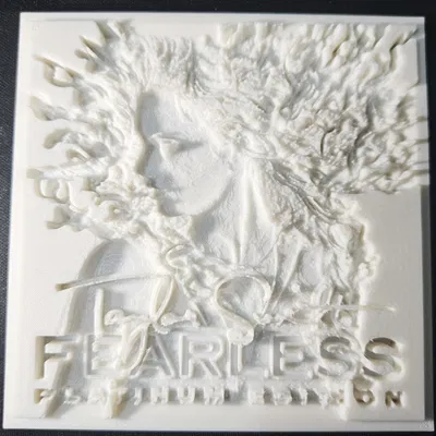 Bìa album Fearless của Taylor Swift - Lithopane dày 6mm