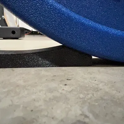 Ramp nâng một đầu tạ Olympic cho bài deadlift