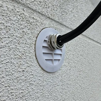 Cáp thông gió cho lỗ thông gió garage 90mm