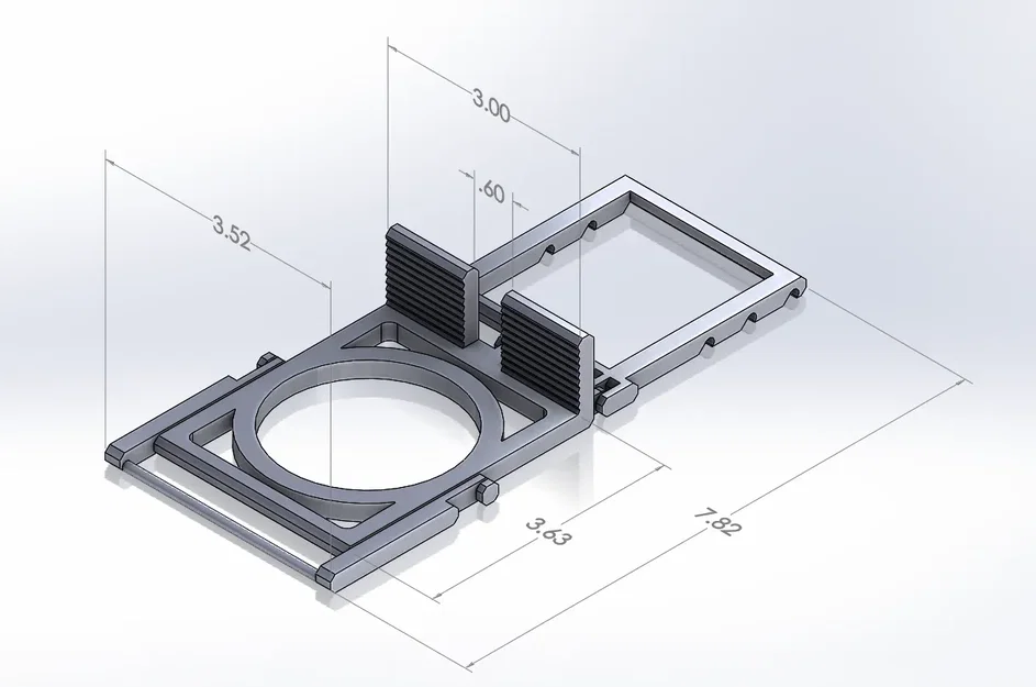 Giá đỡ điện thoại điều chỉnh in-sẵn với 3 góc nghiêng - Image 2