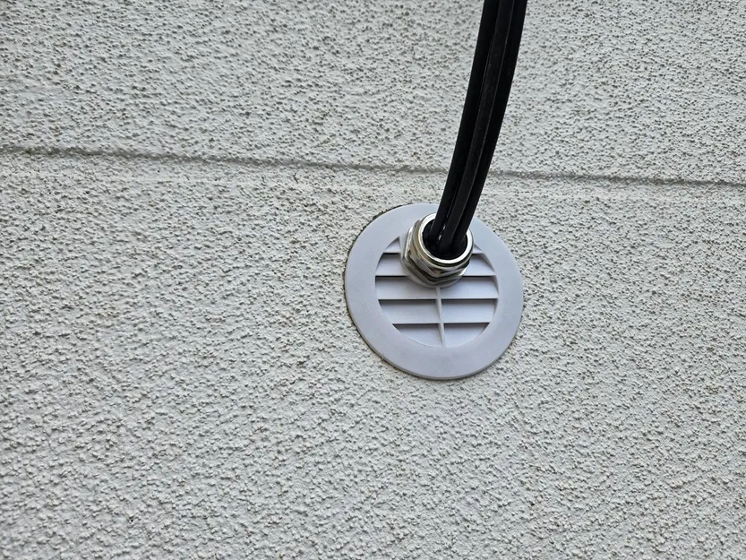 Cáp thông gió cho lỗ thông gió garage 90mm - Image 2