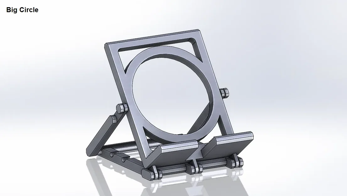 Giá đỡ điện thoại điều chỉnh in-sẵn với 3 góc nghiêng - Image 3