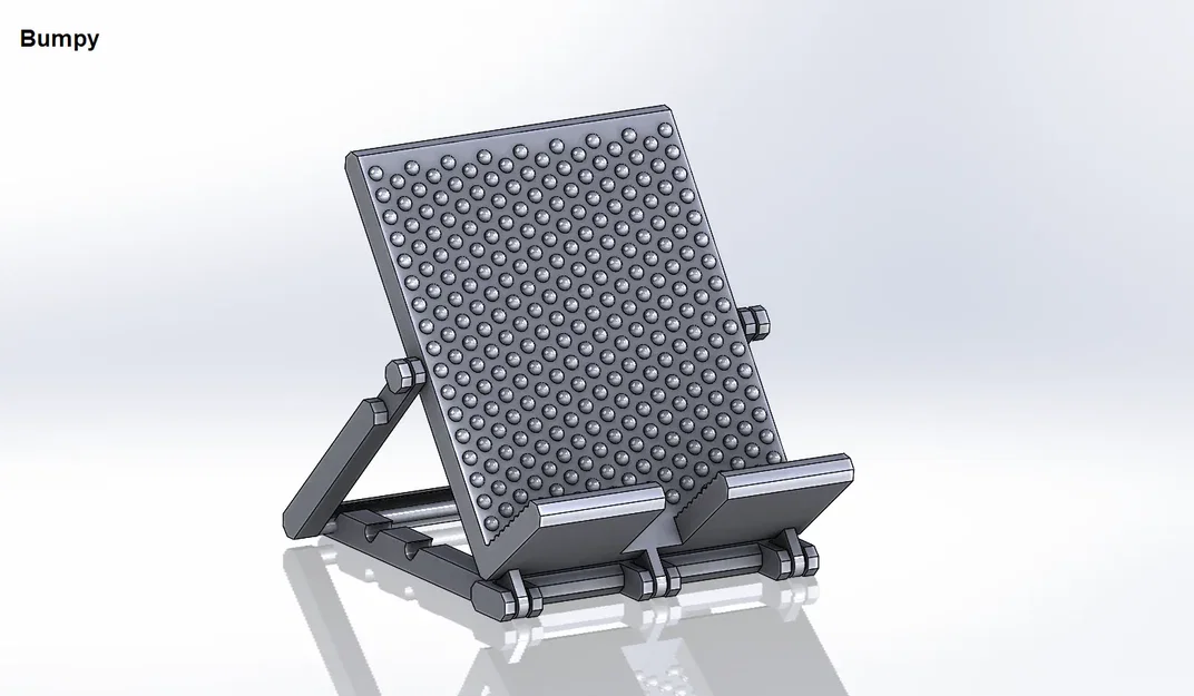 Giá đỡ điện thoại điều chỉnh in-sẵn với 3 góc nghiêng - Image 4