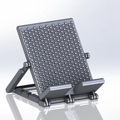 Giá đỡ điện thoại điều chỉnh in-sẵn với 3 góc nghiêng