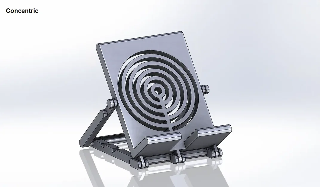 Giá đỡ điện thoại điều chỉnh in-sẵn với 3 góc nghiêng - Image 5