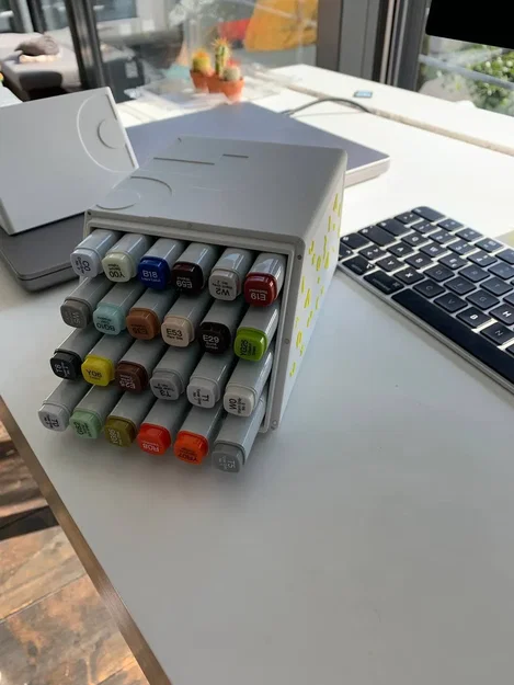 Hộp đựng 24 bút Copic cho nghệ thuật vẽ và sáng tạo - Image 2