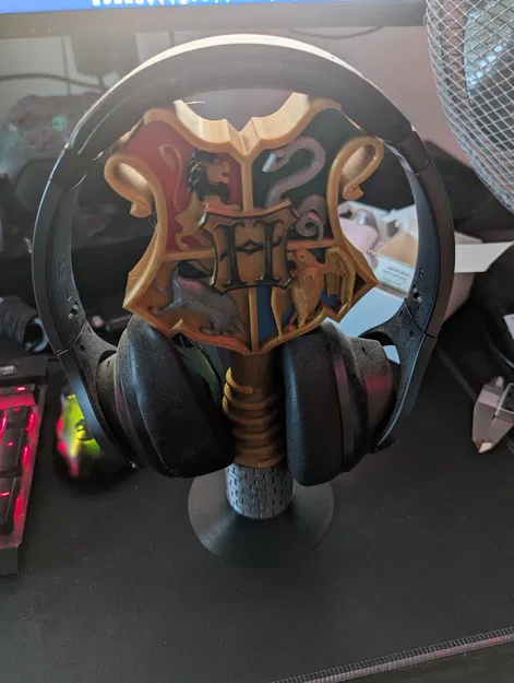 Giá đỡ tai nghe hình logo Hogwarts - Image 1