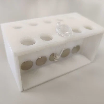 Giá đỡ ống nghiệm từ tính với nam châm có thể tháo rời