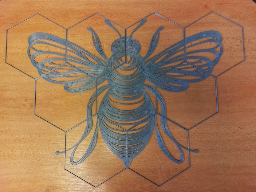 Trang trí tường bumblebee phong cách tối giản - Image 4