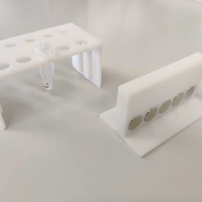 Giá đỡ ống nghiệm từ tính với nam châm có thể tháo rời