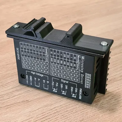 Giá đỡ gắn ray DIN cho bộ điều khiển động cơ bước TB6600