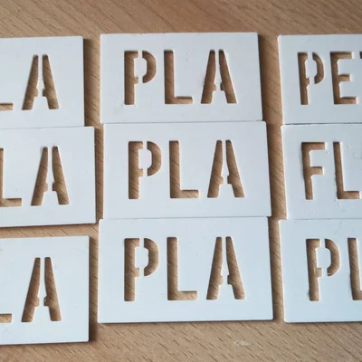 Nhãn dán filament cho hộp khô