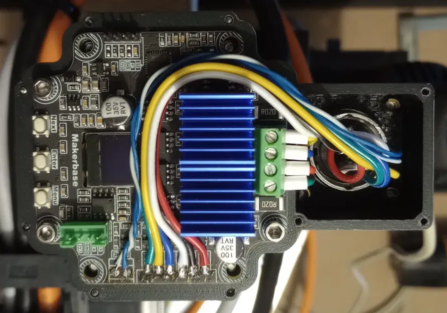 Vỏ bảo vệ servo Nema23 SERVO57C với đầu nối - Image 2