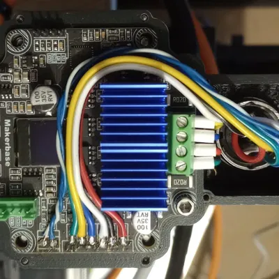 Vỏ bảo vệ servo Nema23 SERVO57C với đầu nối