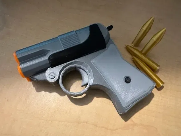 Súng prop TF2 in 3D kiểu Shortstop - Image 4