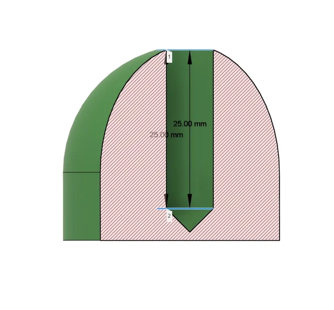 Giá đỡ bút đơn giản với lỗ 10,5mm - Image 2