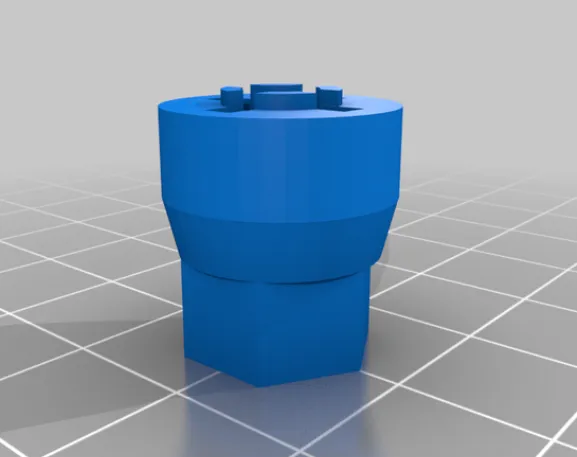 Bộ chuyển đổi hex 12mm cho xe Tamiya cổ điển - Image 1