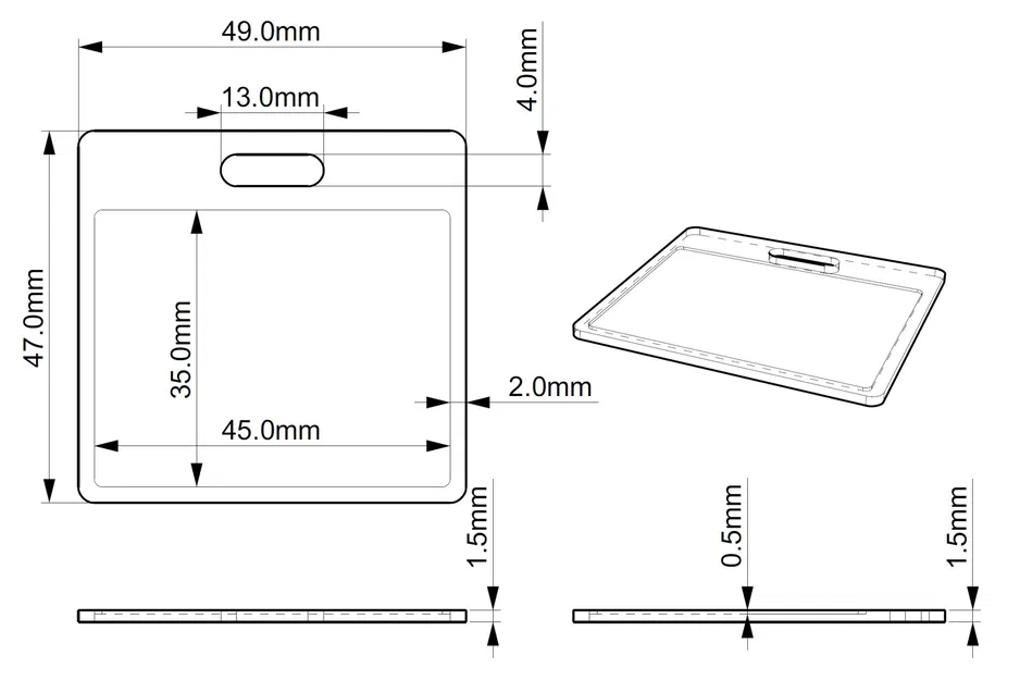 Thẻ tên nhỏ in 3D cho sự kiện và cá nhân - Image 2
