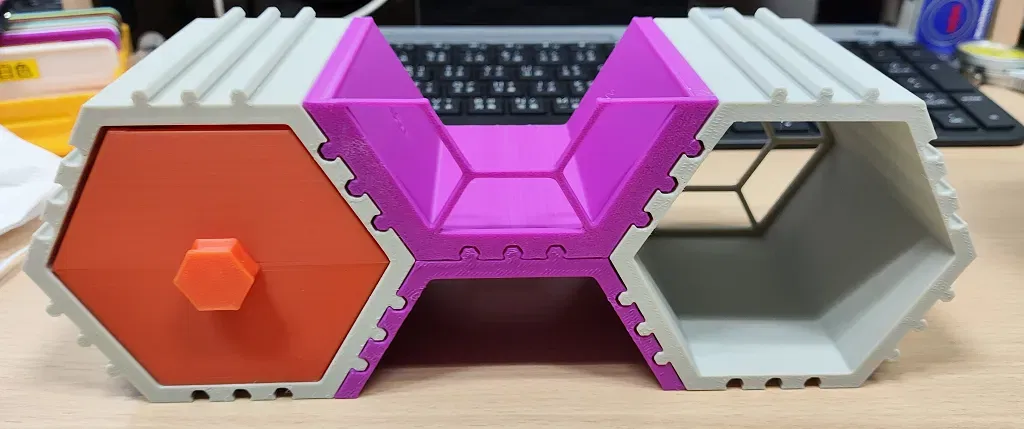 Ngăn kéo hình lục giác mô-đun HIVE - Image 2