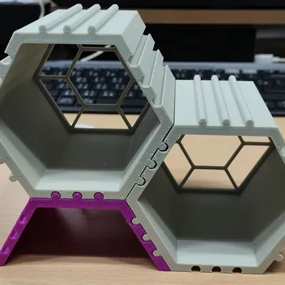 Ngăn kéo hình lục giác mô-đun HIVE