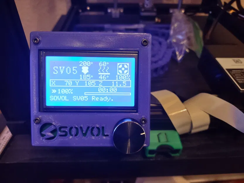 Vỏ hiển thị Sovol SV05 cho máy in 3D Ender 3 & 5 - Image 1