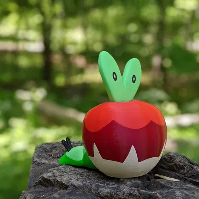 Applin - Pokémon rồng cỏ nhiều màu sắc