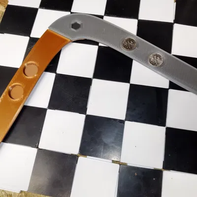 Biểu tượng boomerang truyền thống kiểu lap-joint