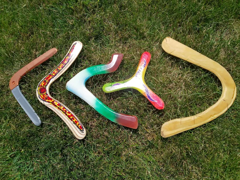 Biểu tượng boomerang truyền thống kiểu lap-joint - Image 9