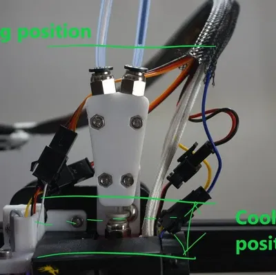 Kết nối Y đa vật liệu cho máy in 3D