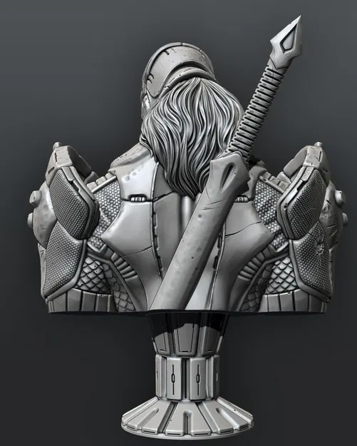 Tượng bán thân Deathstroke hỗ trợ in sẵn - Image 5