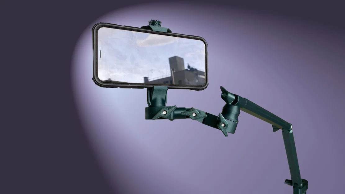 Giá đỡ điện thoại di động có kẹp V2 cải tiến - Image 2