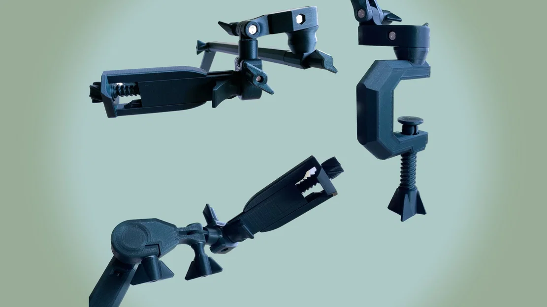 Giá đỡ điện thoại di động có kẹp V2 cải tiến - Image 4