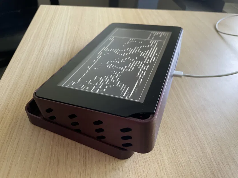 Hộp Raspberry Pi 4B với màn hình cảm ứng 7 inch - Image 3