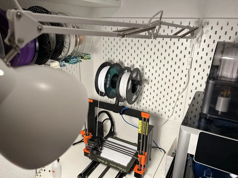 Giá đỡ đèn góc IKEA Skadis Tertial 20°, 25° và 30° - Image 3