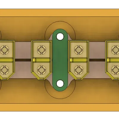 Bảng phân phối điện XT-60 với thanh đồng