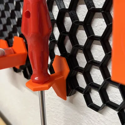 Giá đỡ tua vít đơn dạng lục giác cho kho lưu trữ tổ ong