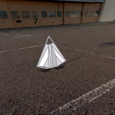 Nuts cho xe tải Cyber Truck phong cách low poly