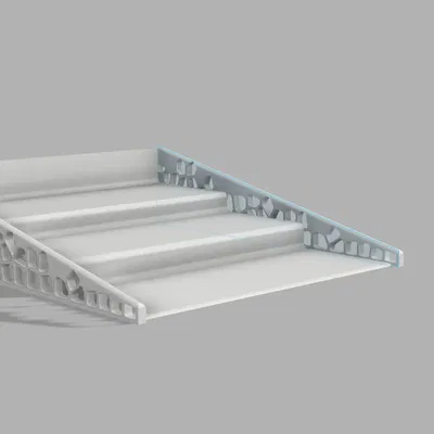 Giá đỡ nước hoa và tổ chức bàn 3 tầng