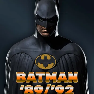 Tượng bán thân Batman Michael Keaton trong phim 1989 và 1992